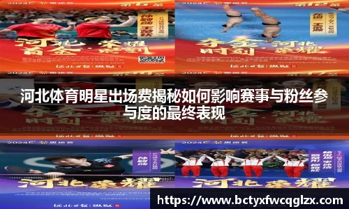 河北体育明星出场费揭秘如何影响赛事与粉丝参与度的最终表现