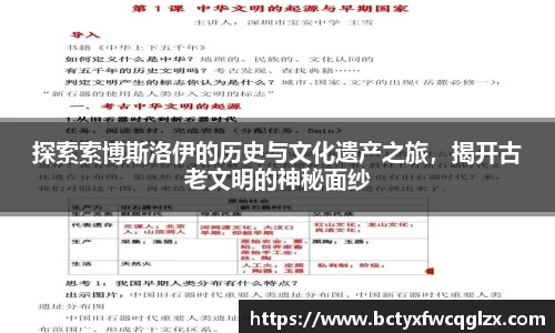 探索索博斯洛伊的历史与文化遗产之旅，揭开古老文明的神秘面纱