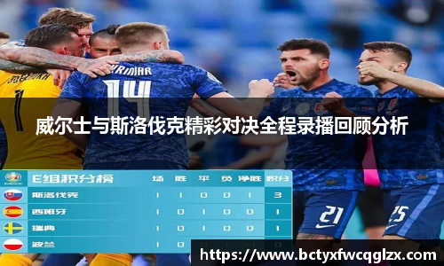 威尔士与斯洛伐克精彩对决全程录播回顾分析
